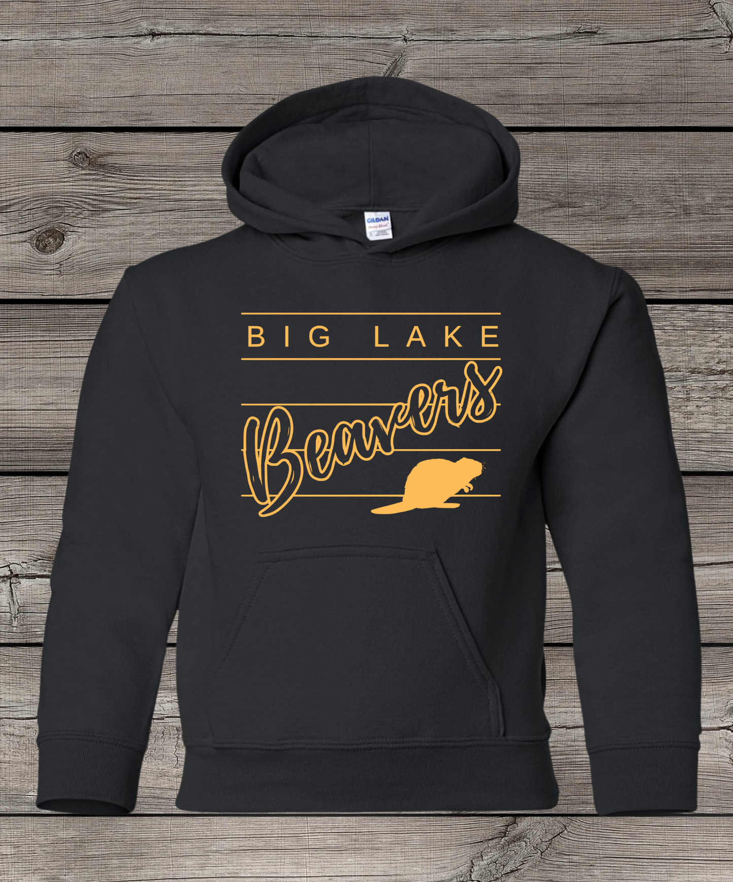 Big Lake Elementary Hoodie | Youth & Adult Sizes | Lined Big Lake Beavers