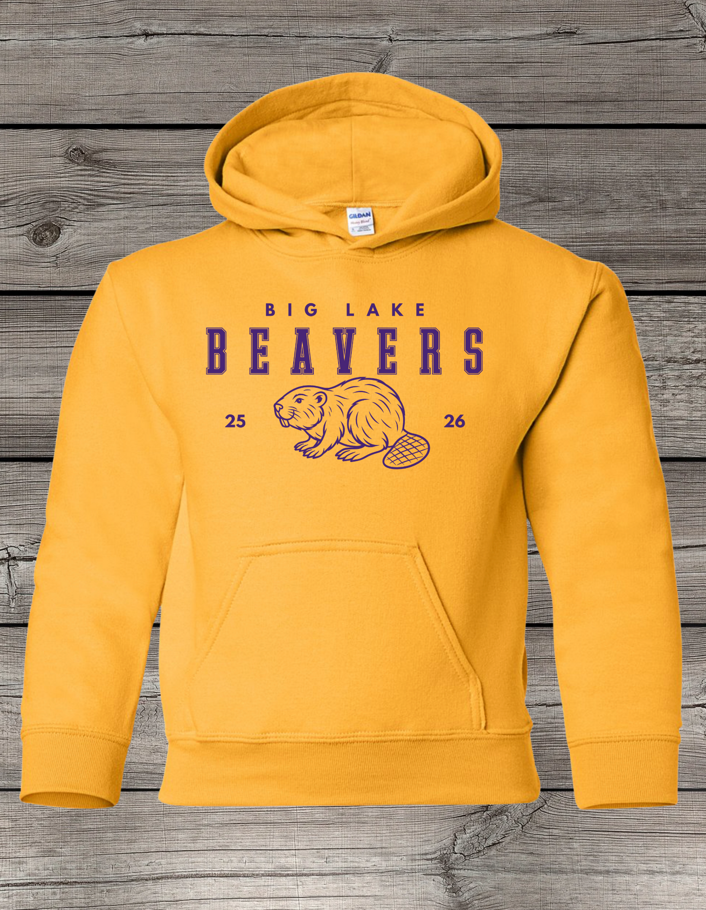 Big Lake Elementary Hoodie | Youth & Adult Sizes | Big Lake Beavers 25/26