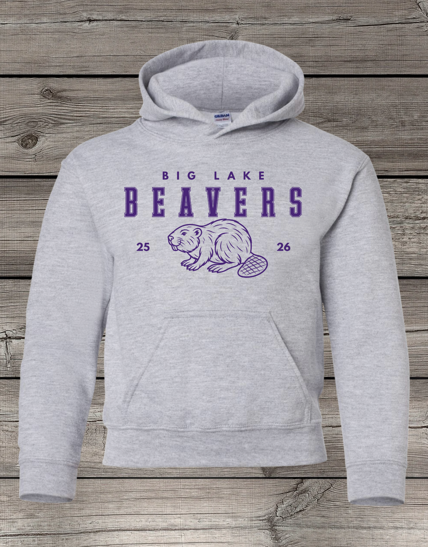 Big Lake Elementary Hoodie | Youth & Adult Sizes | Big Lake Beavers 25/26