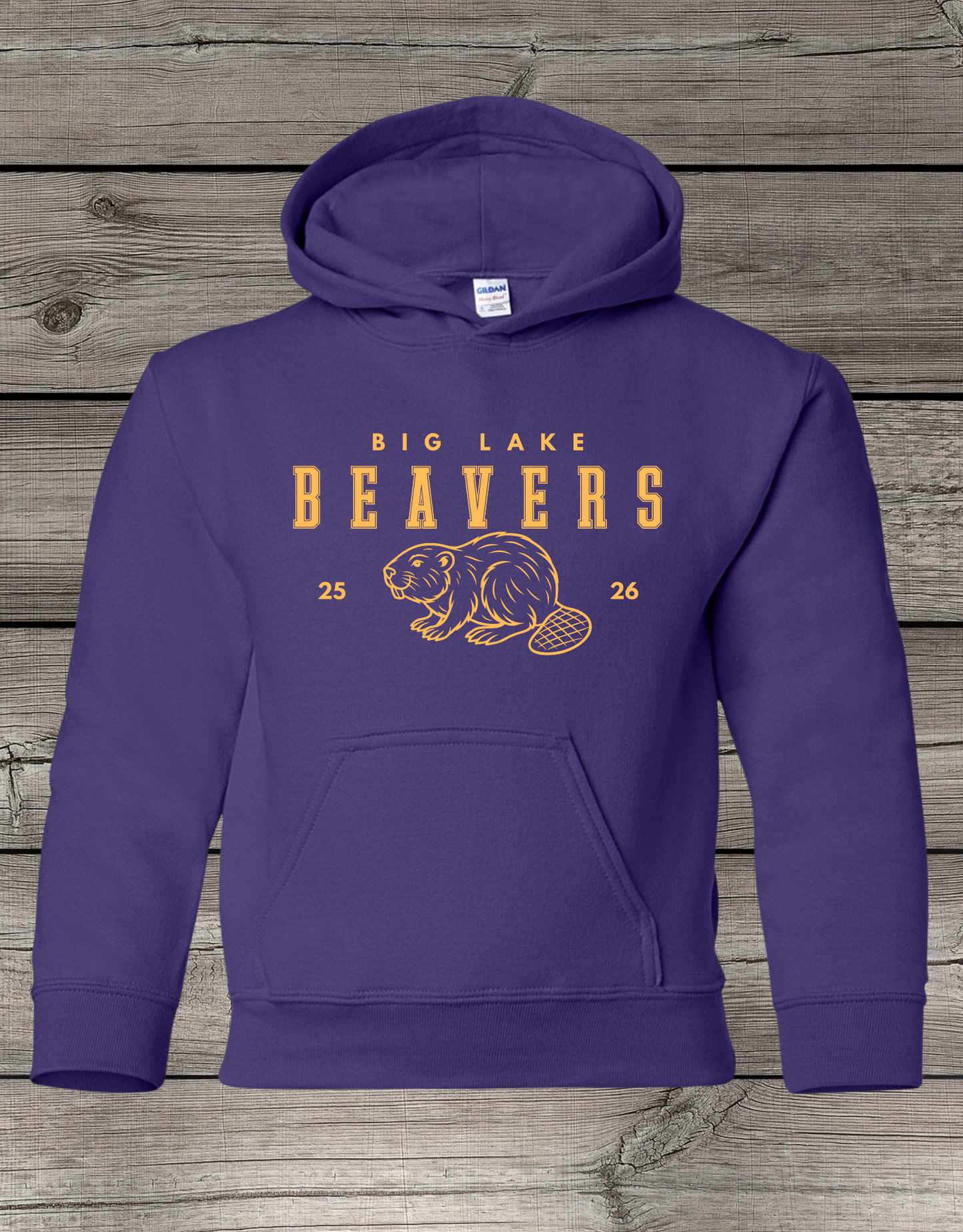 Big Lake Elementary Hoodie | Youth & Adult Sizes | Big Lake Beavers 25/26