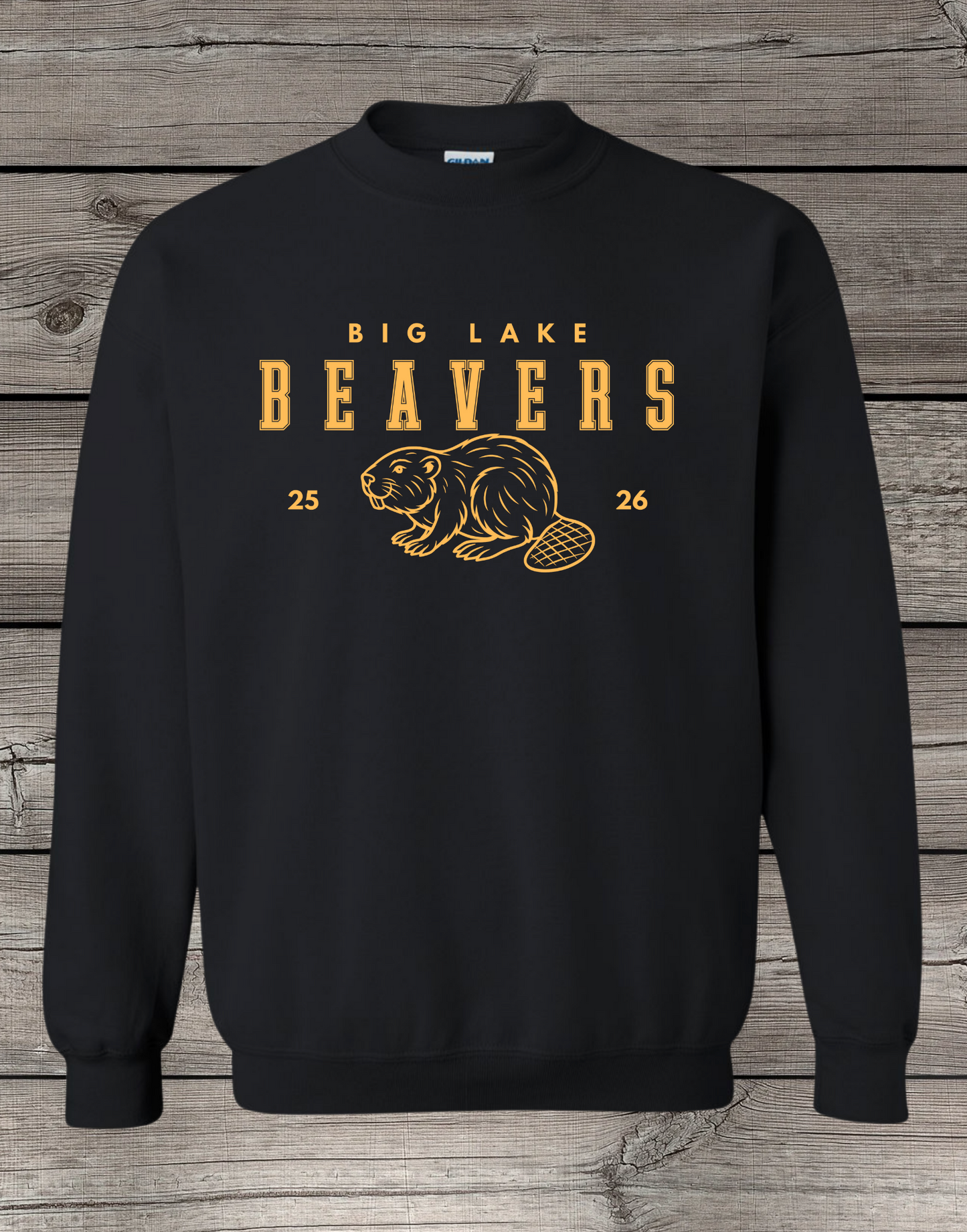 Big Lake Elementary Crewneck Sweatshirt | Youth & Adult Sizes | Big Lake Beavers 25/26