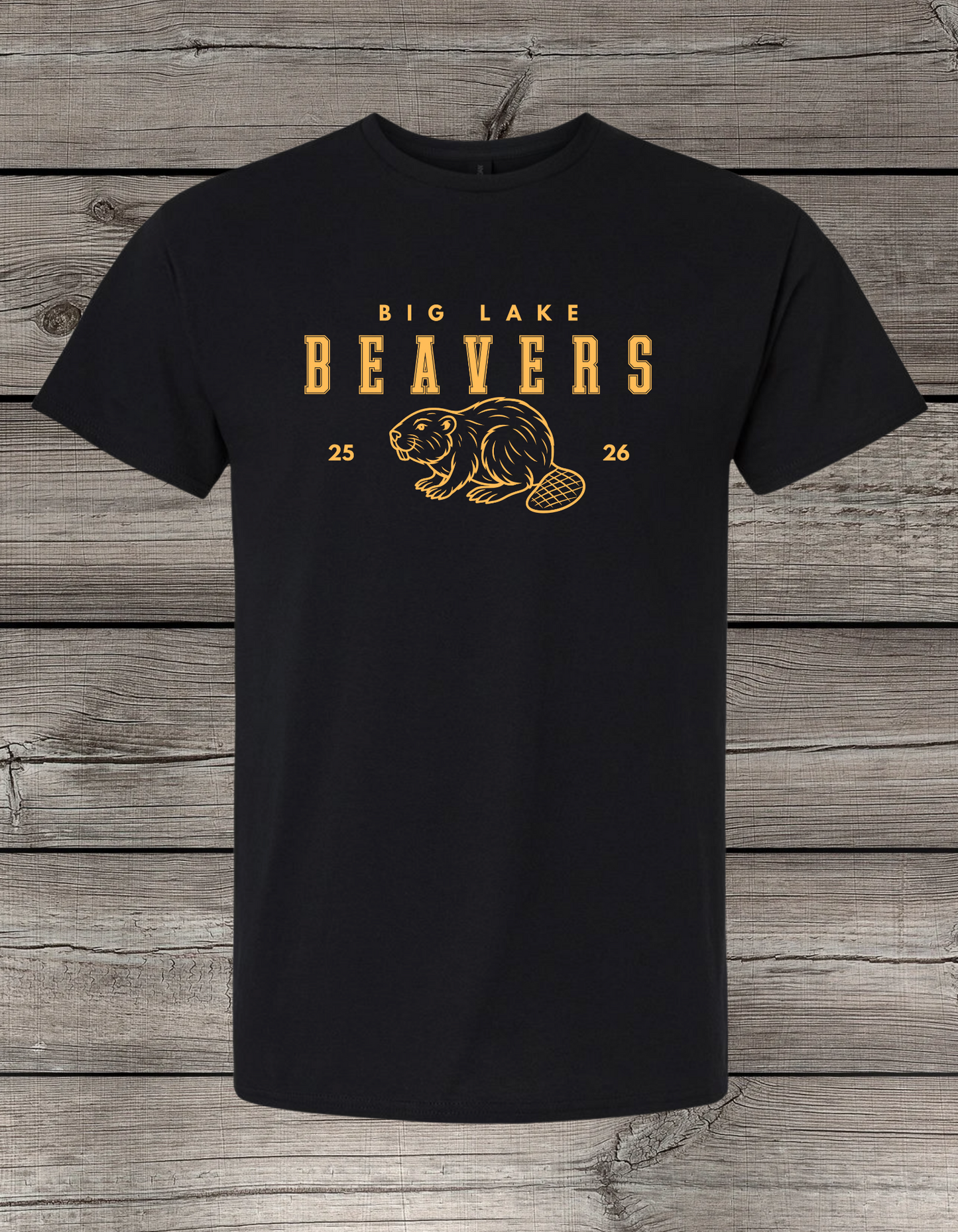 Big Lake Elementary T-Shirt | Youth & Adult Sizes | Beavers Spirit Wear | Big Lake Beavers 25/26