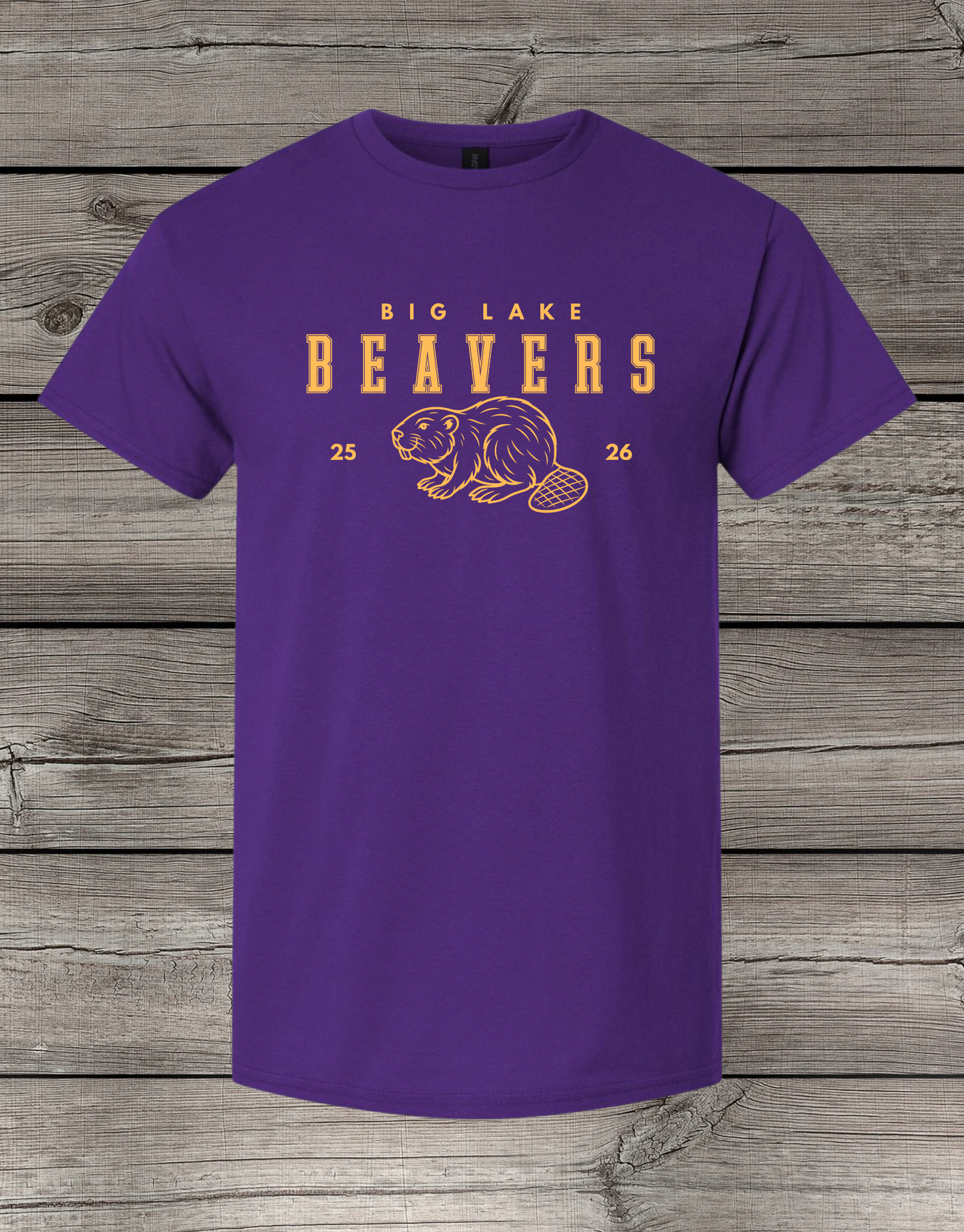 Big Lake Elementary T-Shirt | Youth & Adult Sizes | Beavers Spirit Wear | Big Lake Beavers 25/26