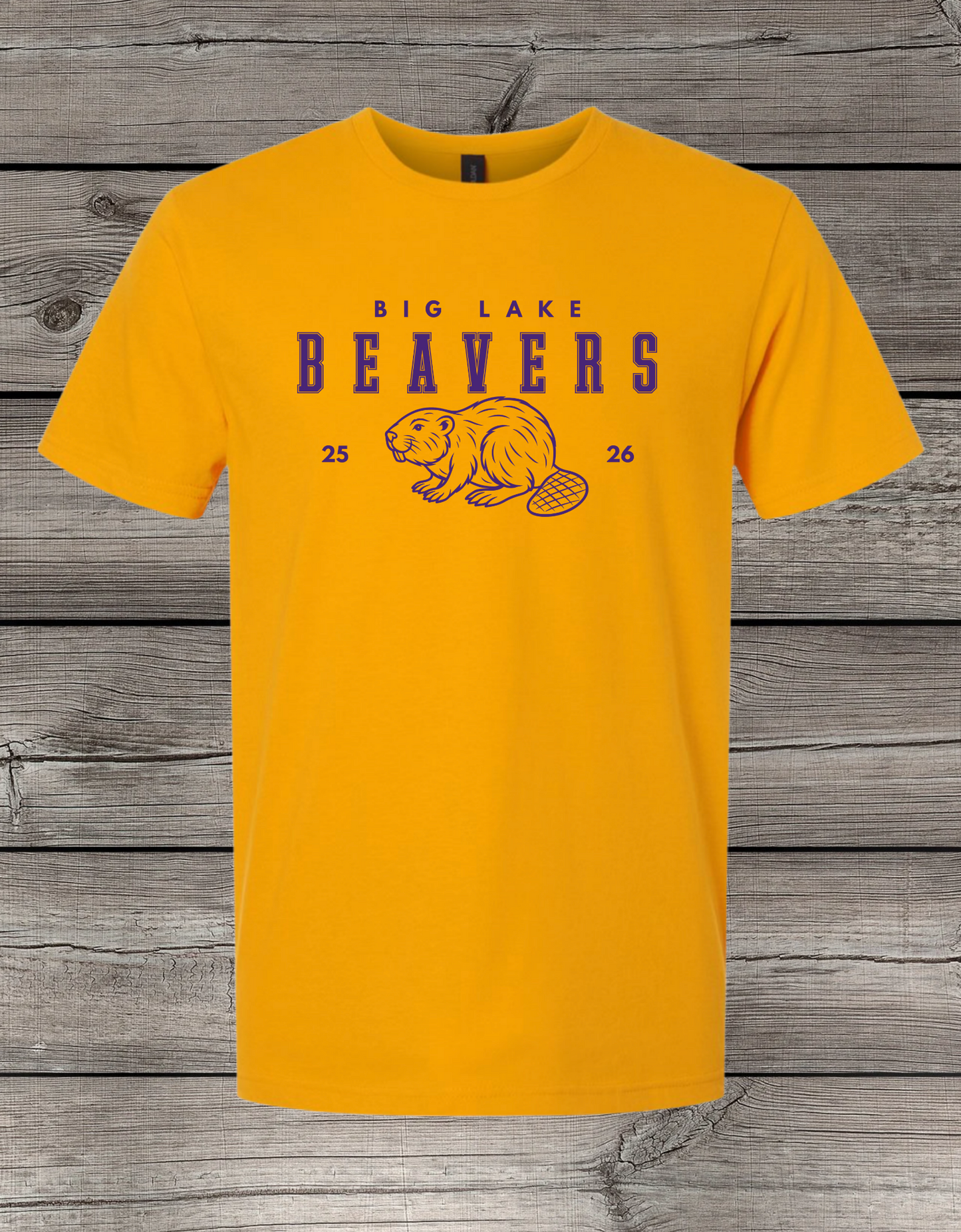 Big Lake Elementary T-Shirt | Youth & Adult Sizes | Beavers Spirit Wear | Big Lake Beavers 25/26