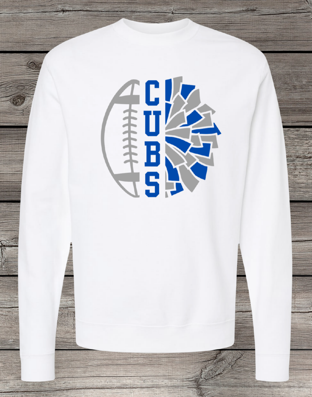 Cubs Crewneck Sweatshirt | Football & Cheer Spirit Wear