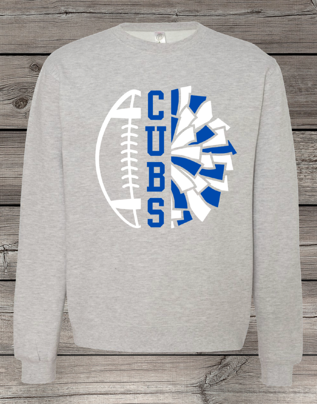 Cubs Crewneck Sweatshirt | Football & Cheer Spirit Wear
