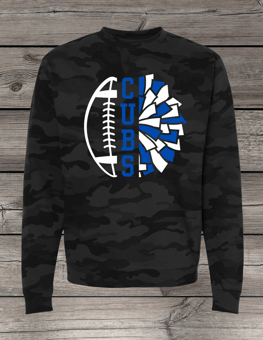 Cubs Crewneck Sweatshirt | Football & Cheer Spirit Wear