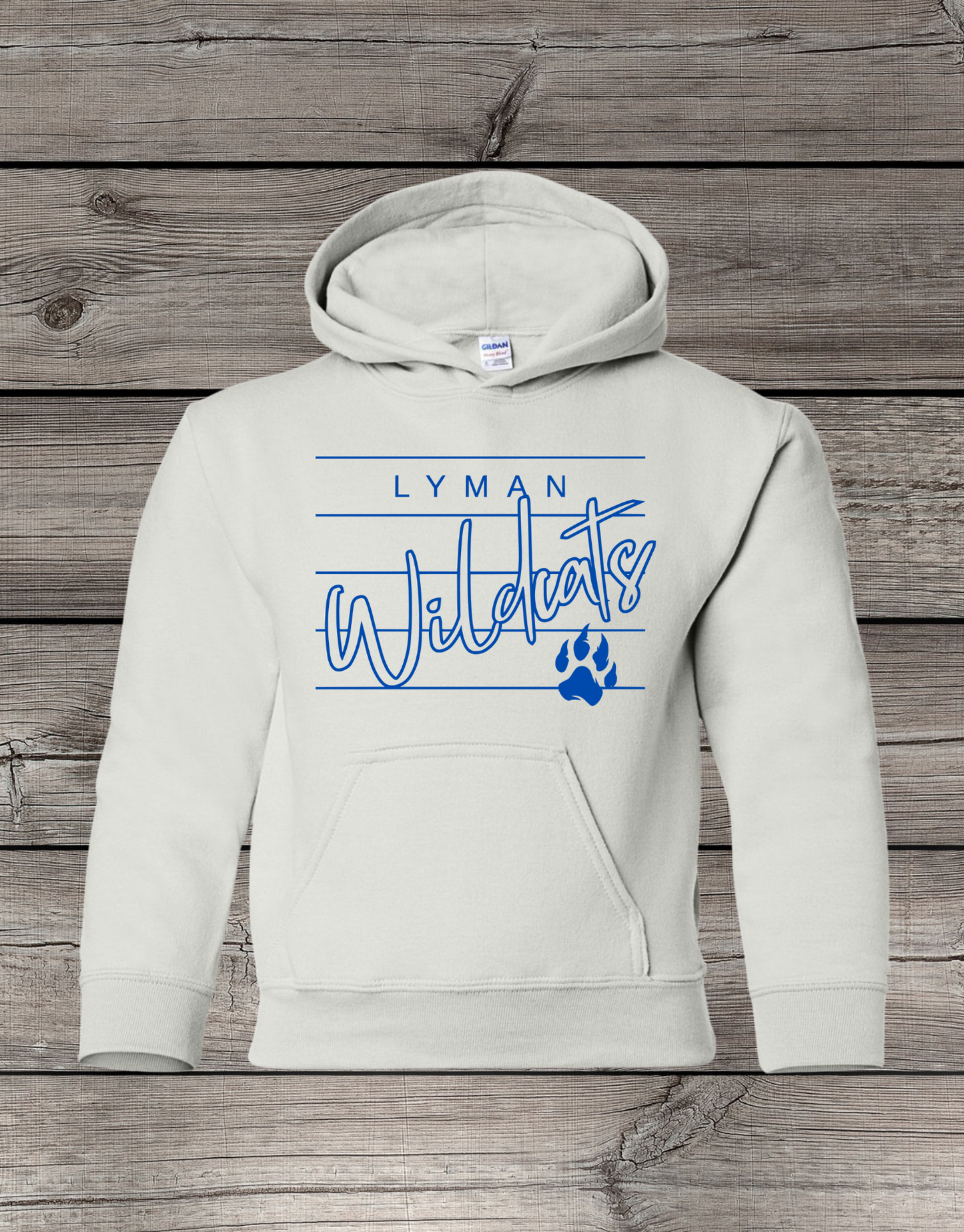 Lyman Wildcats Hoodie | School Spirit Wear | Youth & Adult Sizes | Wildcats Lined
