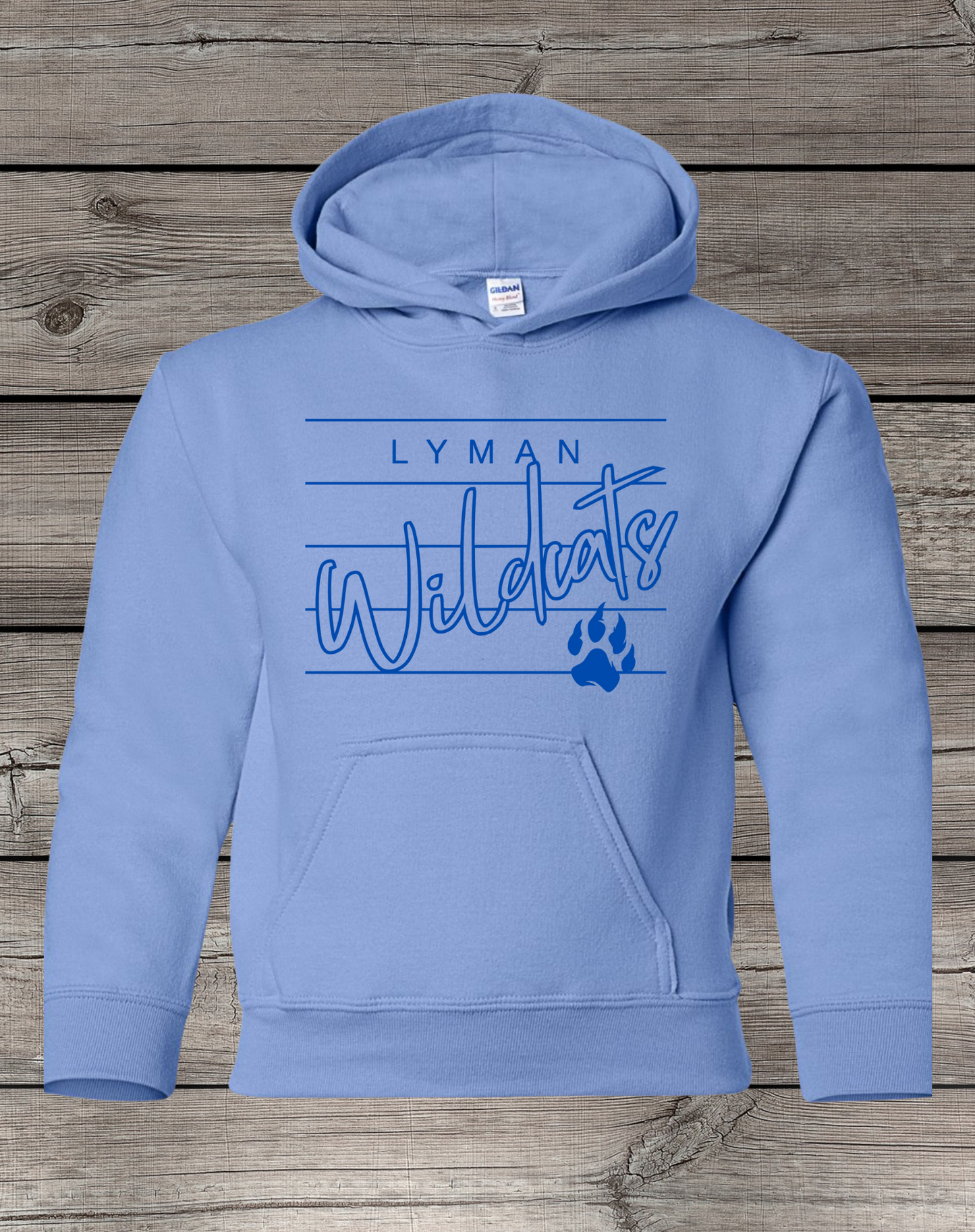 Lyman Wildcats Hoodie | School Spirit Wear | Youth & Adult Sizes | Wildcats Lined