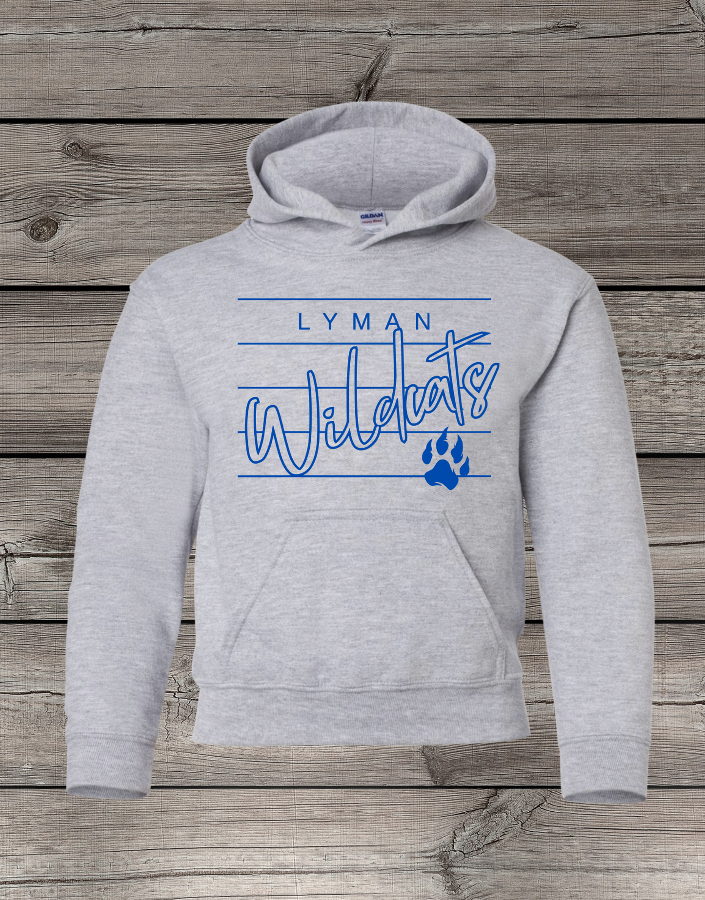 Lyman Wildcats Hoodie | School Spirit Wear | Youth & Adult Sizes | Wildcats Lined