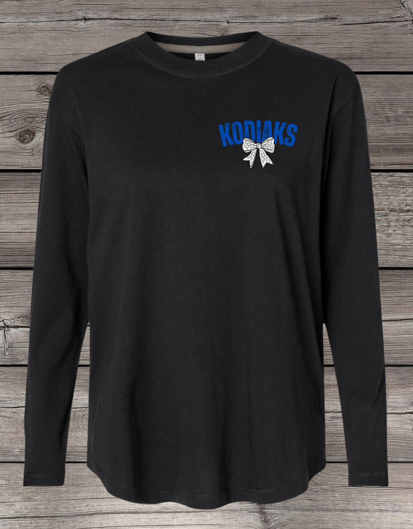 Cubs or Kodiaks Volleyball Long Sleeve Tee | Spirit Wear | CUBS/KODIAKS Bow