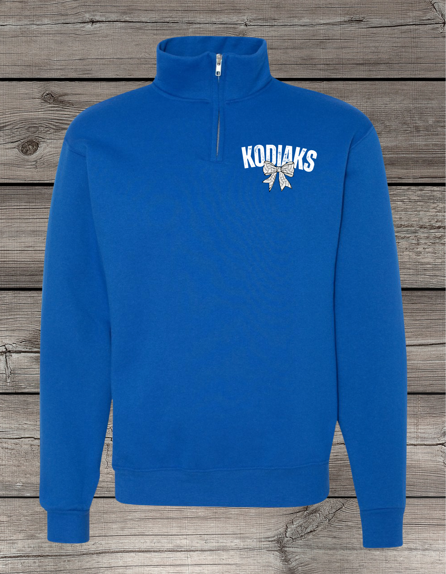 Cubs or Kodiaks Volleyball ¼ Zip Pullover – CUBS/KODIAKS Volleyball Bow