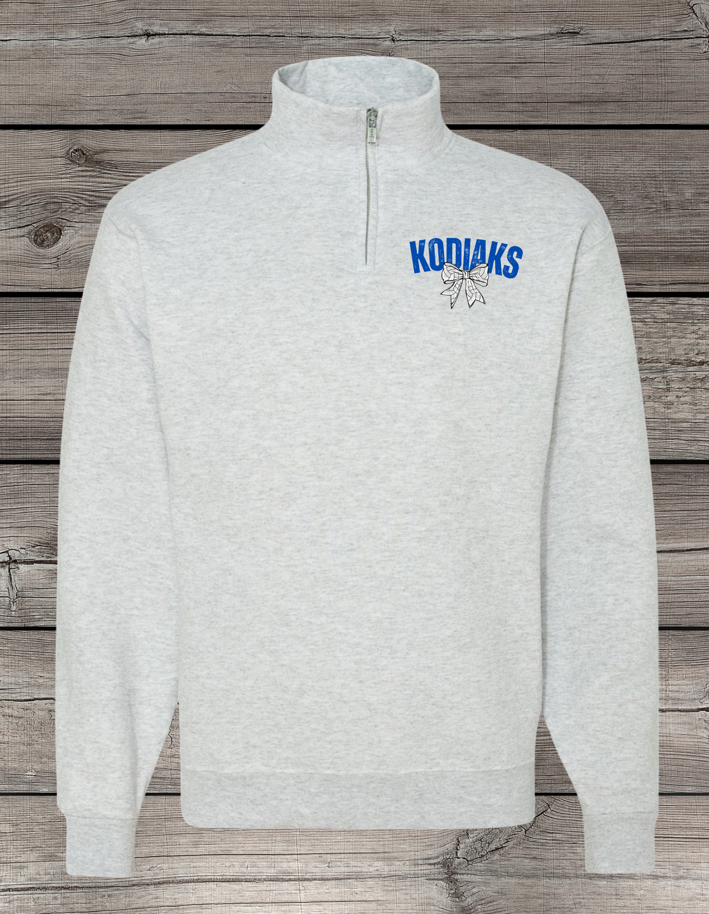 Cubs or Kodiaks Volleyball ¼ Zip Pullover – CUBS/KODIAKS Volleyball Bow
