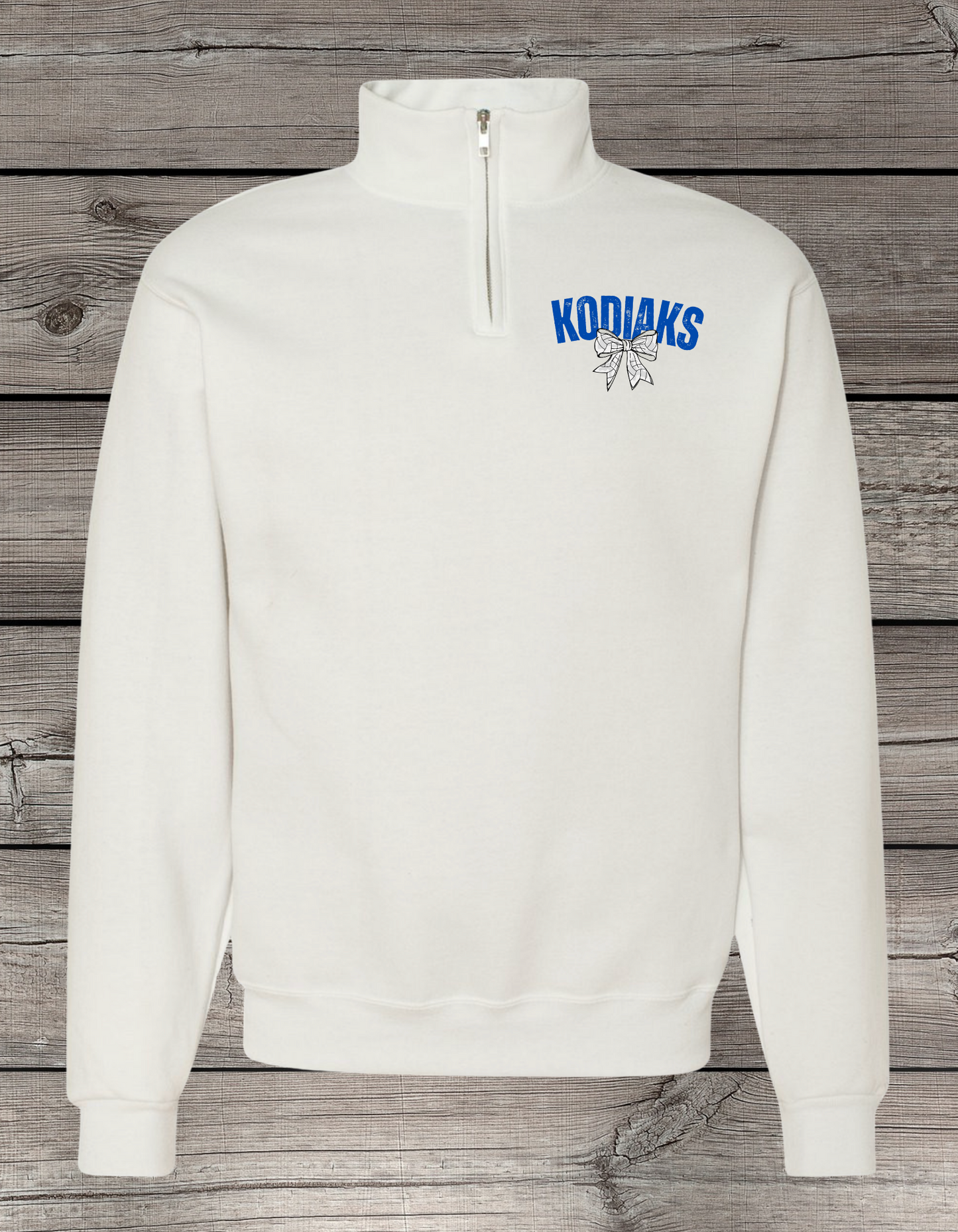 Cubs or Kodiaks Volleyball ¼ Zip Pullover – CUBS/KODIAKS Volleyball Bow