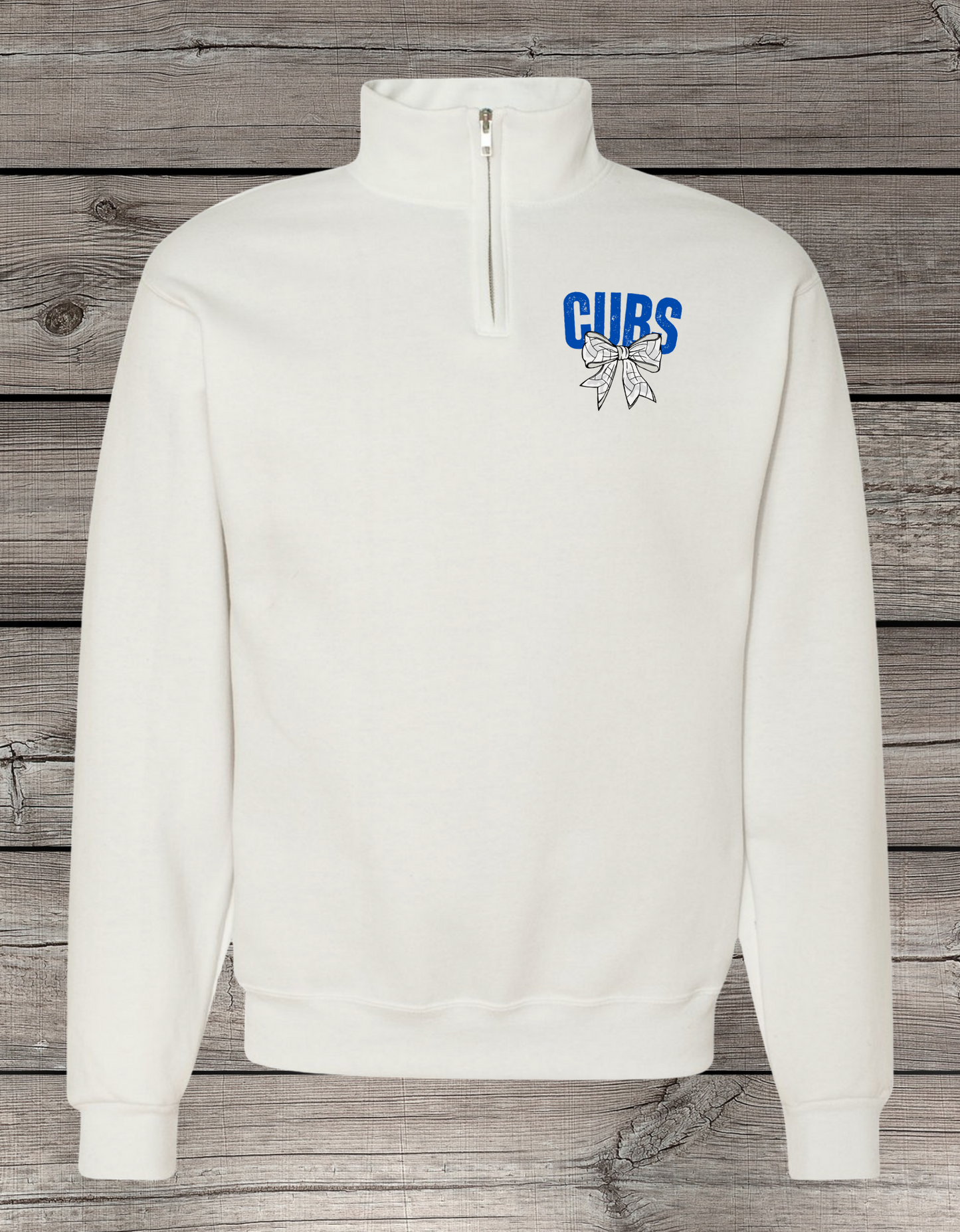 Cubs or Kodiaks Volleyball ¼ Zip Pullover – CUBS/KODIAKS Volleyball Bow