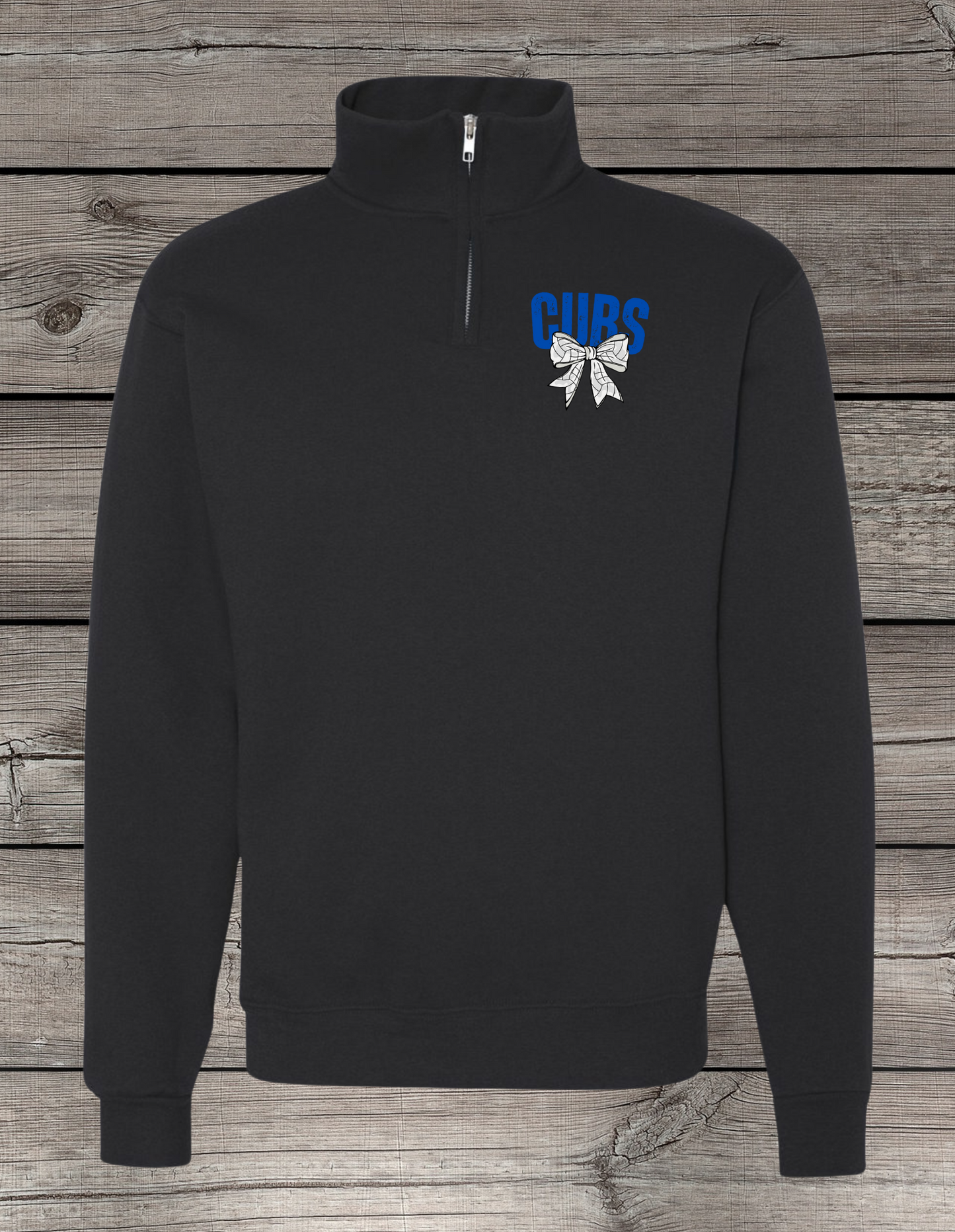 Cubs or Kodiaks Volleyball ¼ Zip Pullover – CUBS/KODIAKS Volleyball Bow