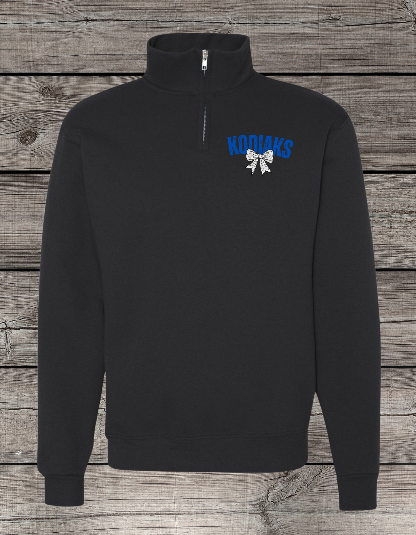 Cubs or Kodiaks Volleyball ¼ Zip Pullover – CUBS/KODIAKS Volleyball Bow