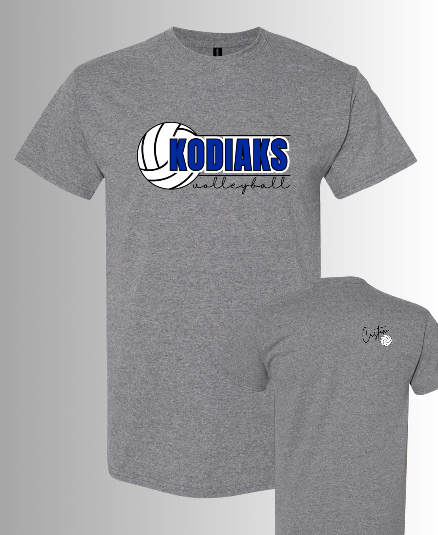Kodiak Volleyball T-Shirt – Exclusive Drop 🏐🖤