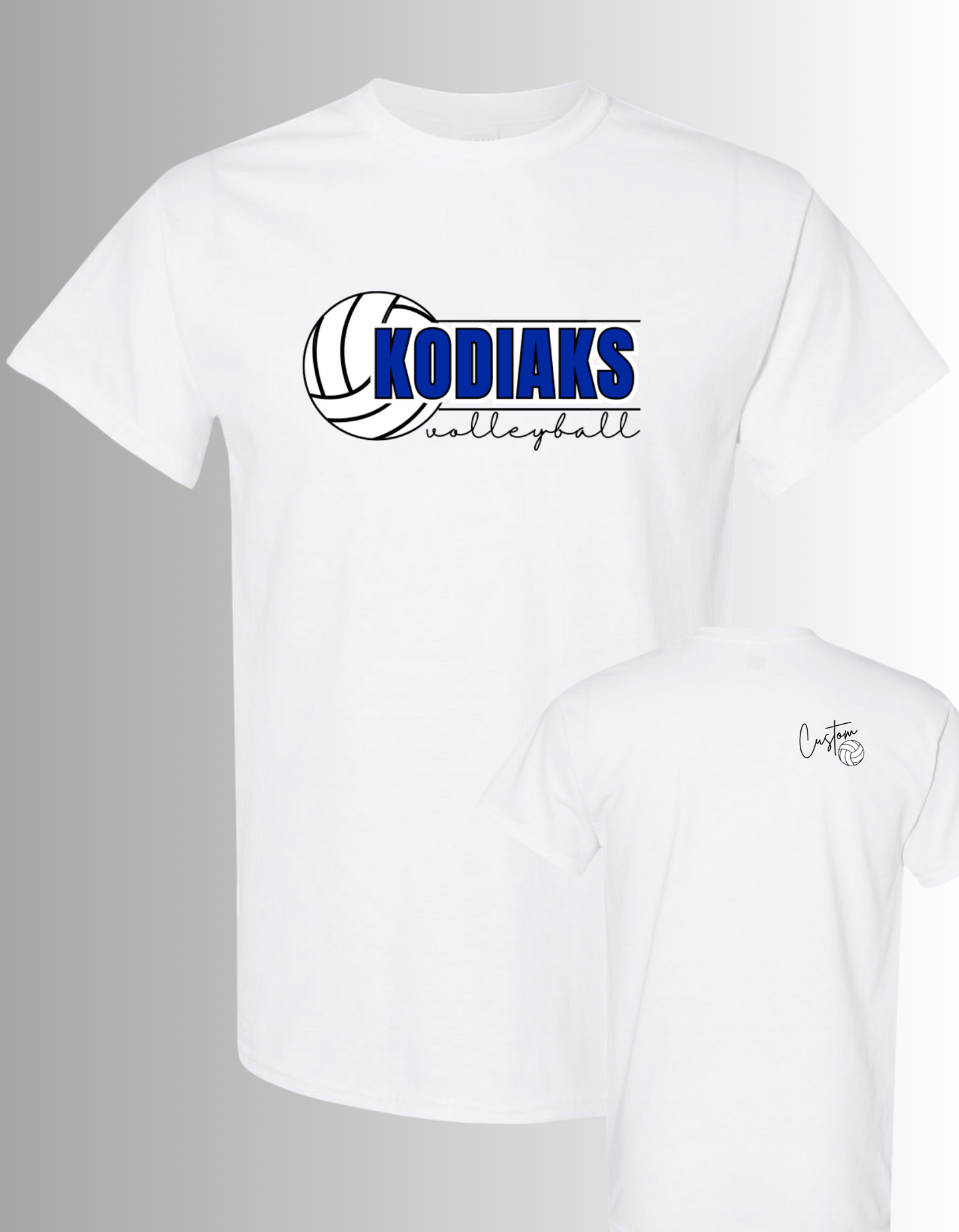Kodiak Volleyball T-Shirt – Exclusive Drop 🏐🖤
