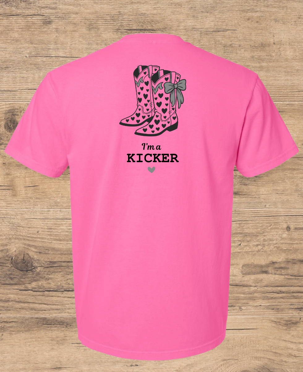 Kickers Sweetheart Tee - South Fork Country Kickers - I'm a Kicker