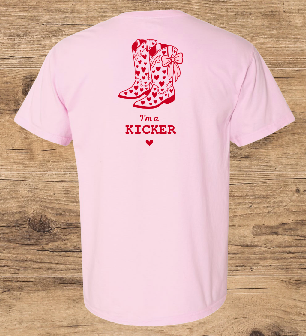 Kickers Sweetheart Tee - South Fork Country Kickers - I'm a Kicker