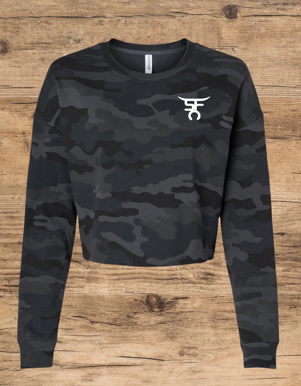 South Fork Country Kickers Crop Crewneck Sweatshirt