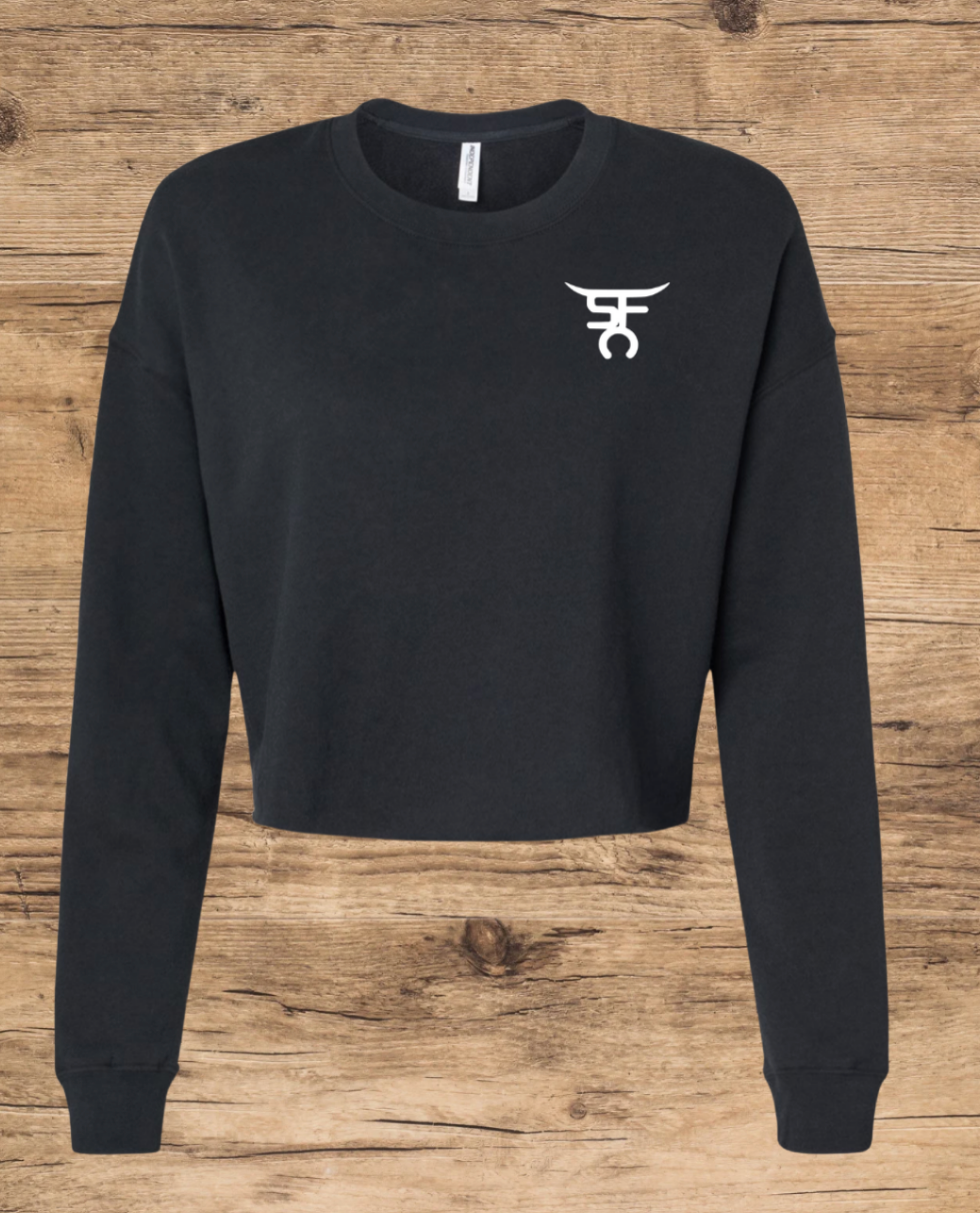 South Fork Country Kickers Crop Crewneck Sweatshirt