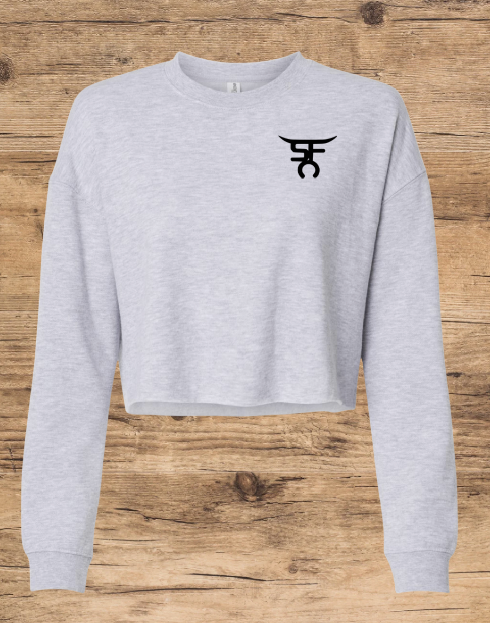 South Fork Country Kickers Crop Crewneck Sweatshirt