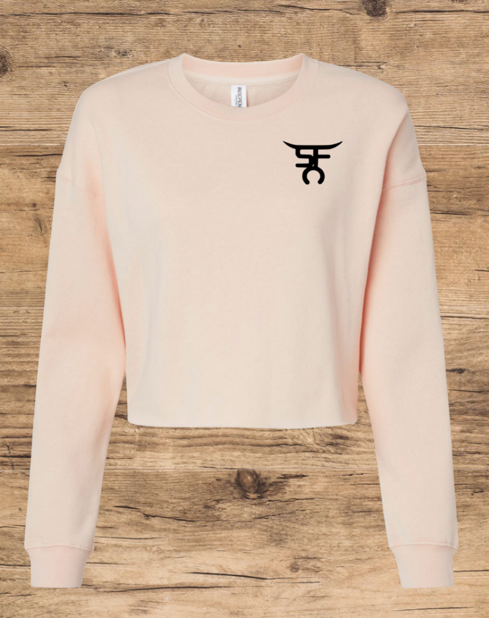 South Fork Country Kickers Crop Crewneck Sweatshirt