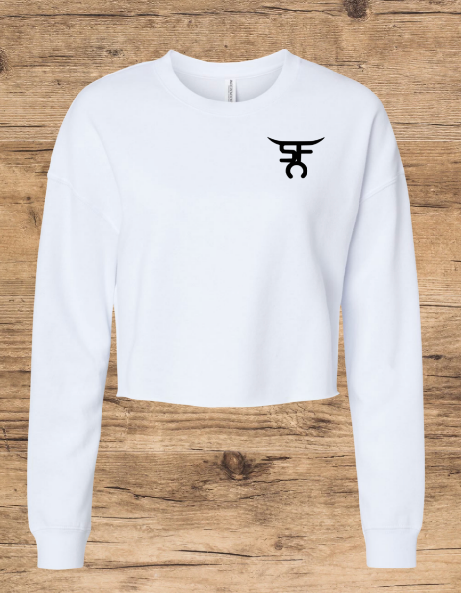 South Fork Country Kickers Crop Crewneck Sweatshirt