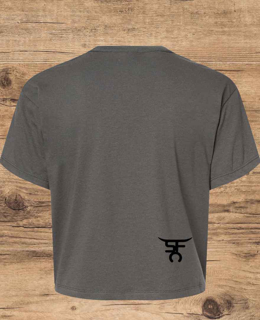 South Fork Country Kickers Crop Monochromatic T-Shirt