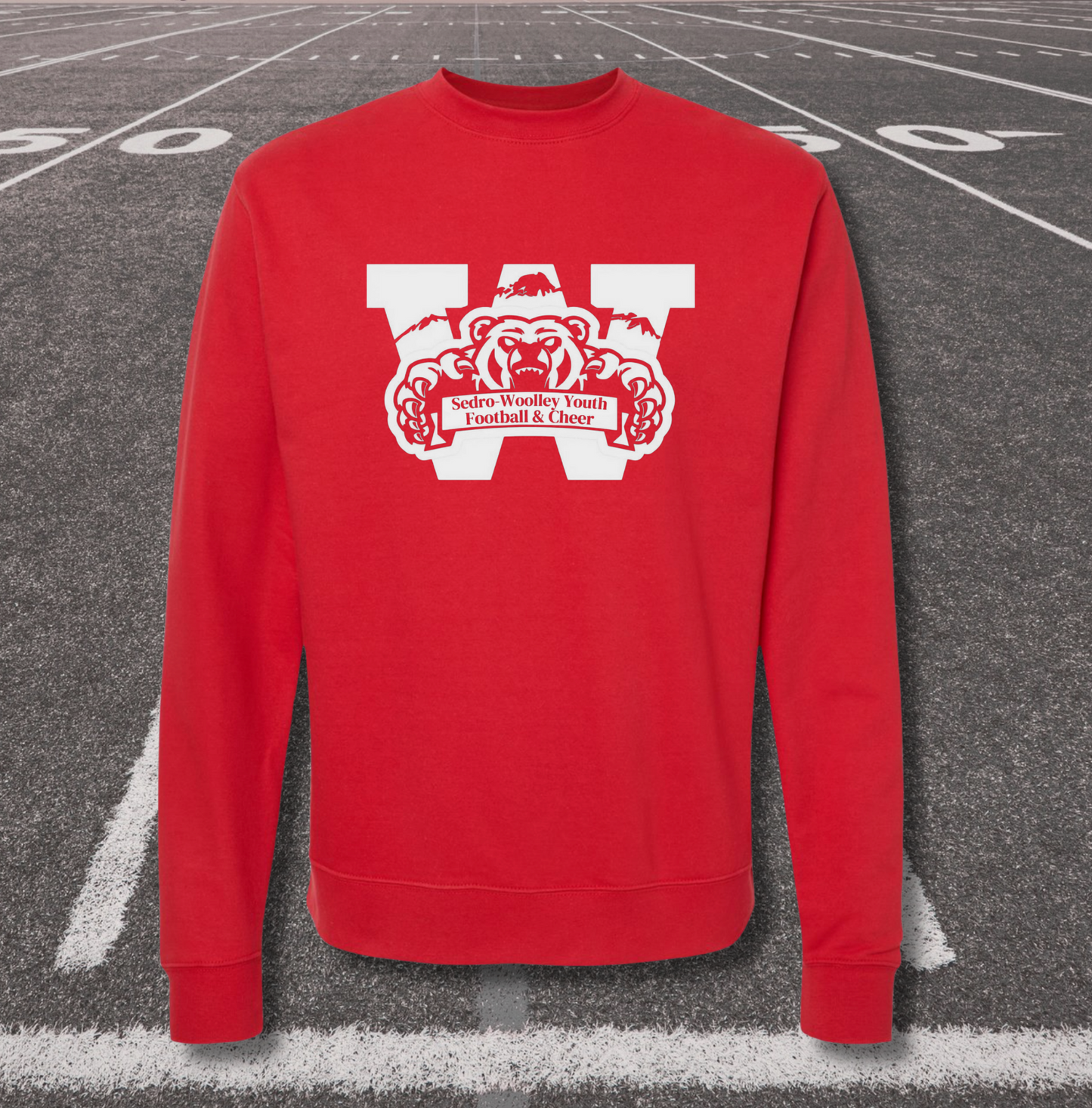 Sedro-Woolley Youth Football & Cheer Crewneck Sweatshirt