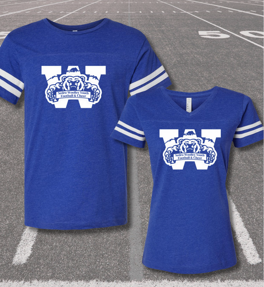 Sedro-Woolley Youth Football & Cheer Jersey Style T-Shirt
