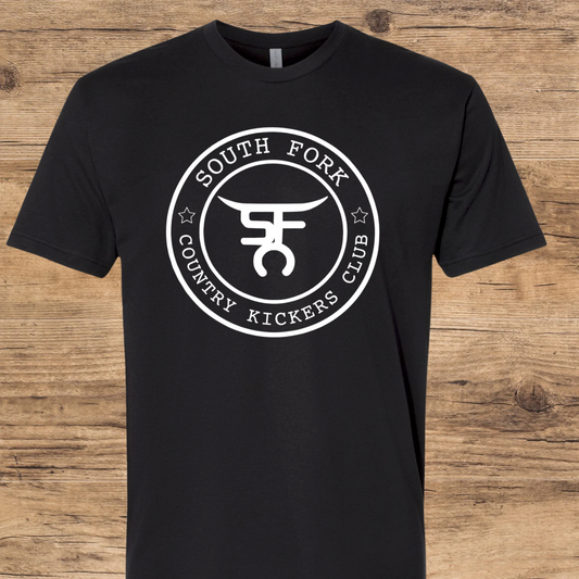 South Fork Country Kickers Large Front Logo Unisex T-Shirt