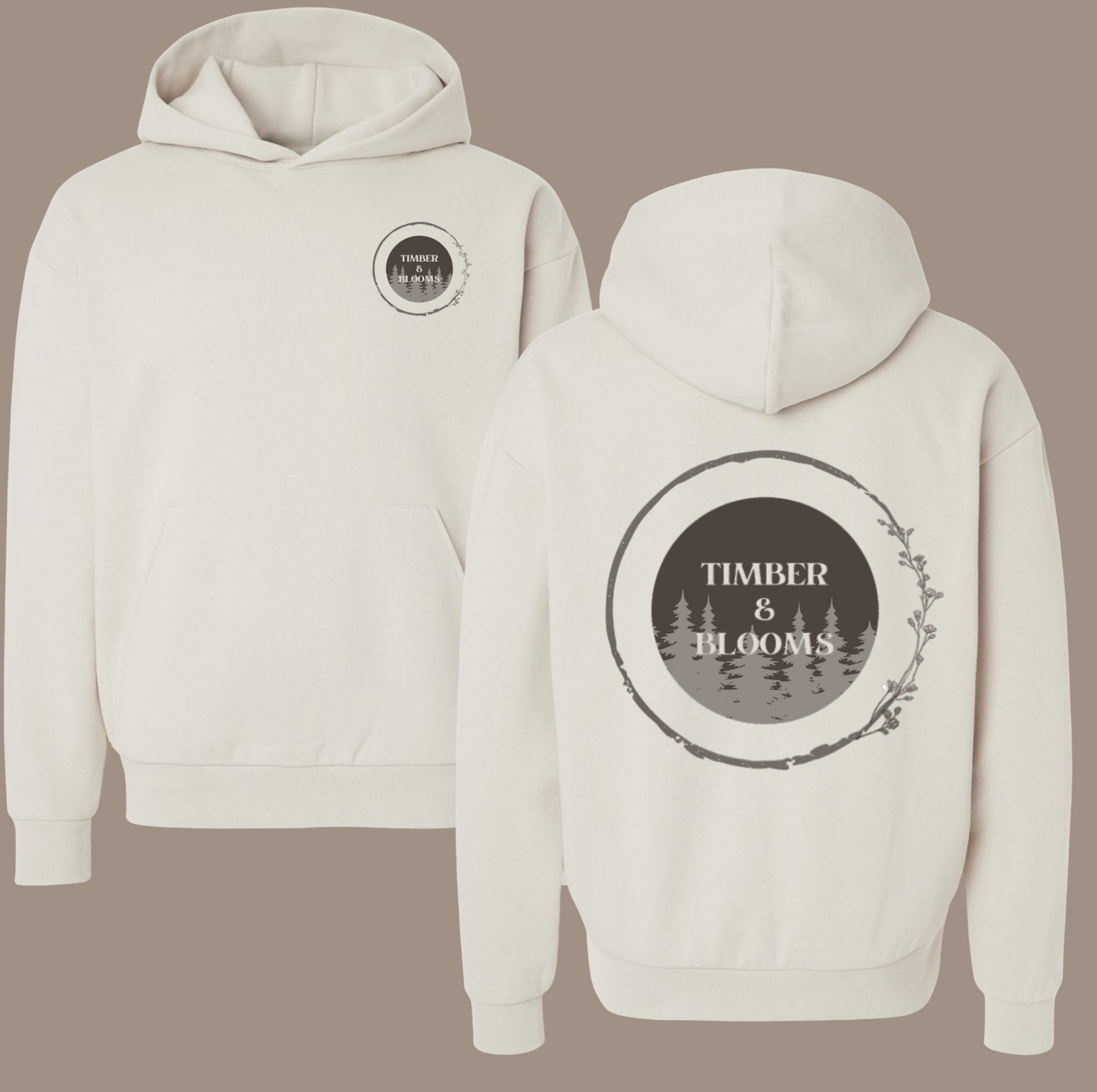Timber & Bloom Premium Hoodie