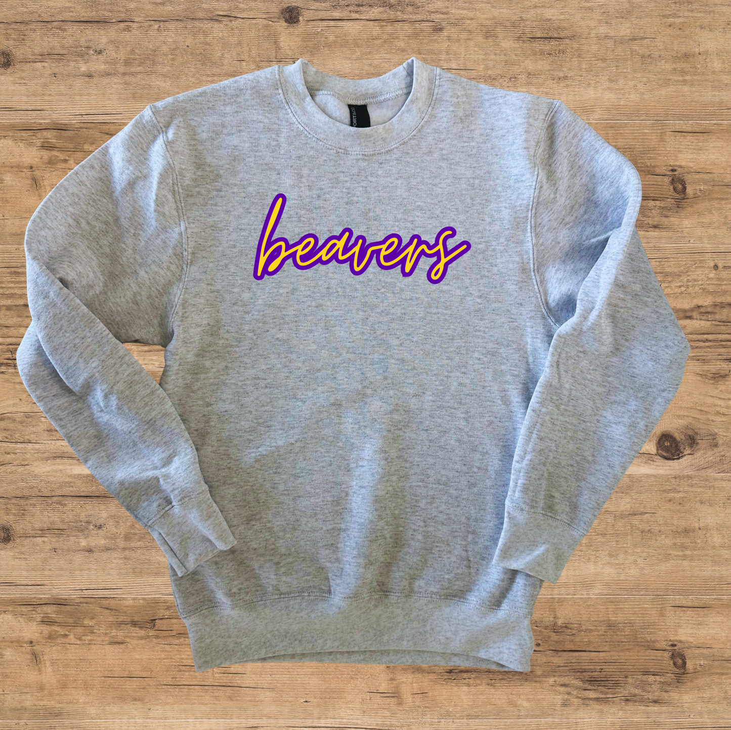 Simple School Mascot Crewneck + Hoodie