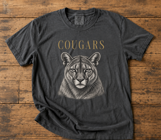 Vintage Mascot Comfort Colors T-Shirt