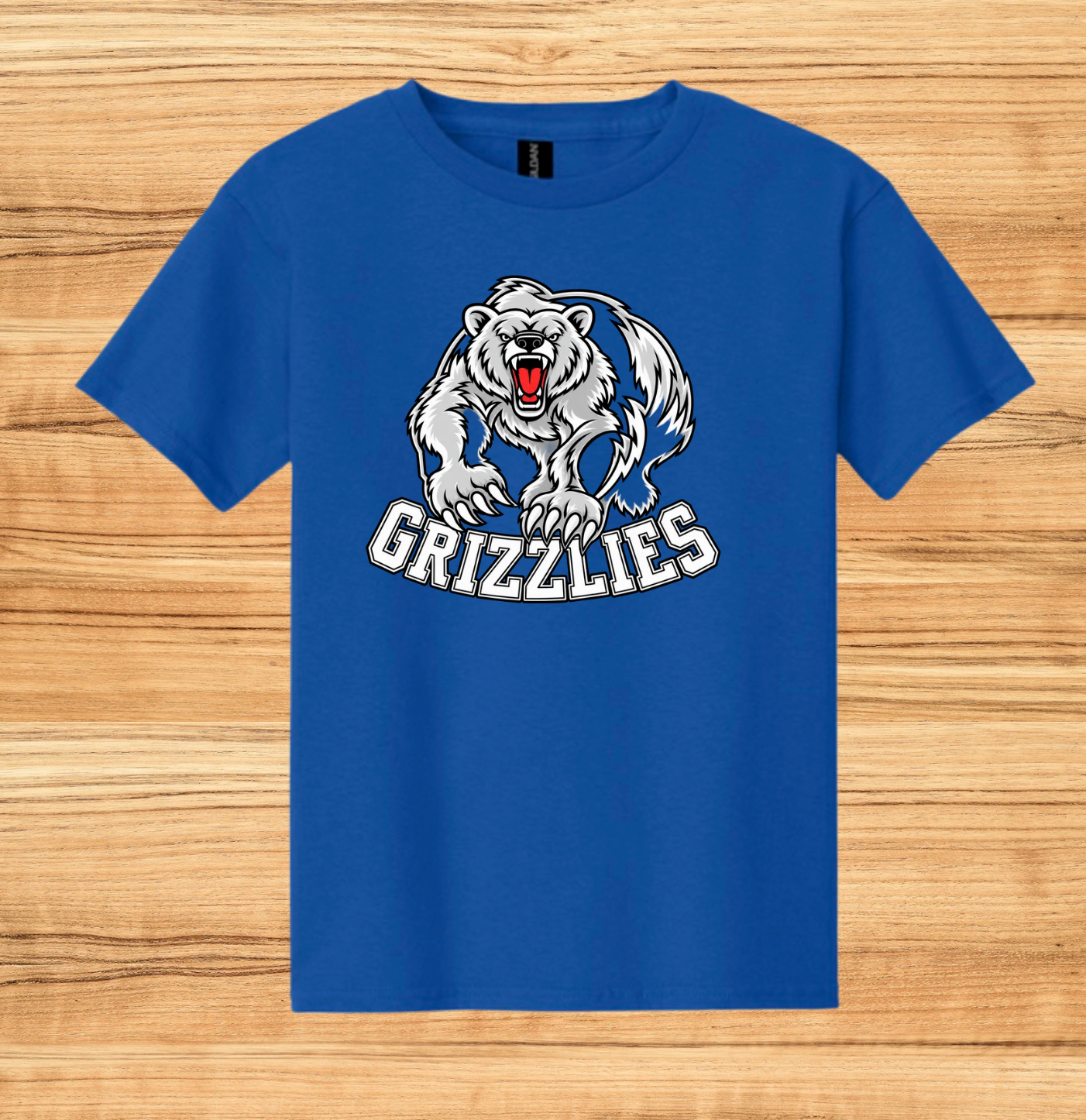 Grizzlies Spirit T-Shirt | FREE Custom Name Option