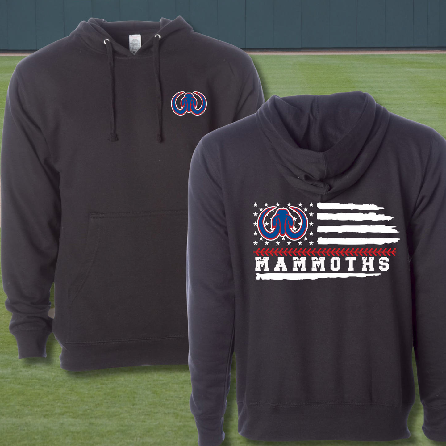 SW Mammoth Baseball Hoodie Sweatshirt