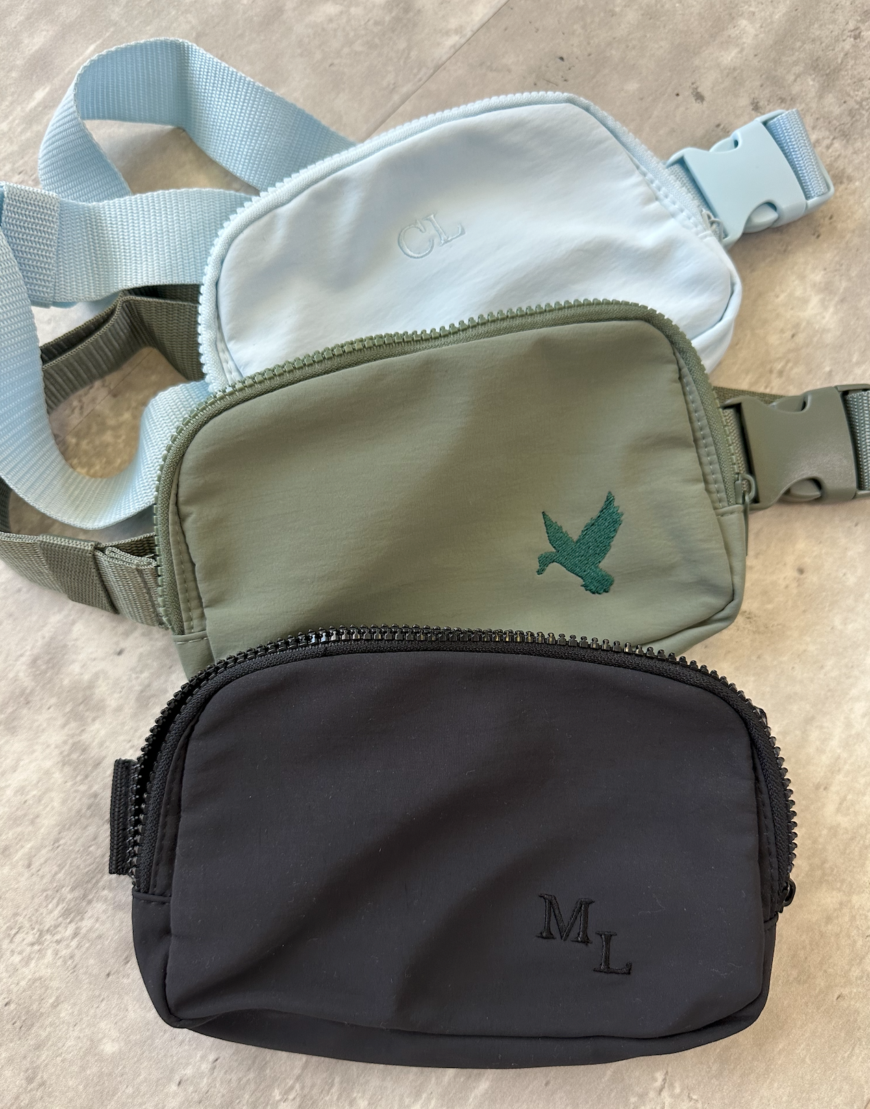 Custom Embroidered Belt Bag