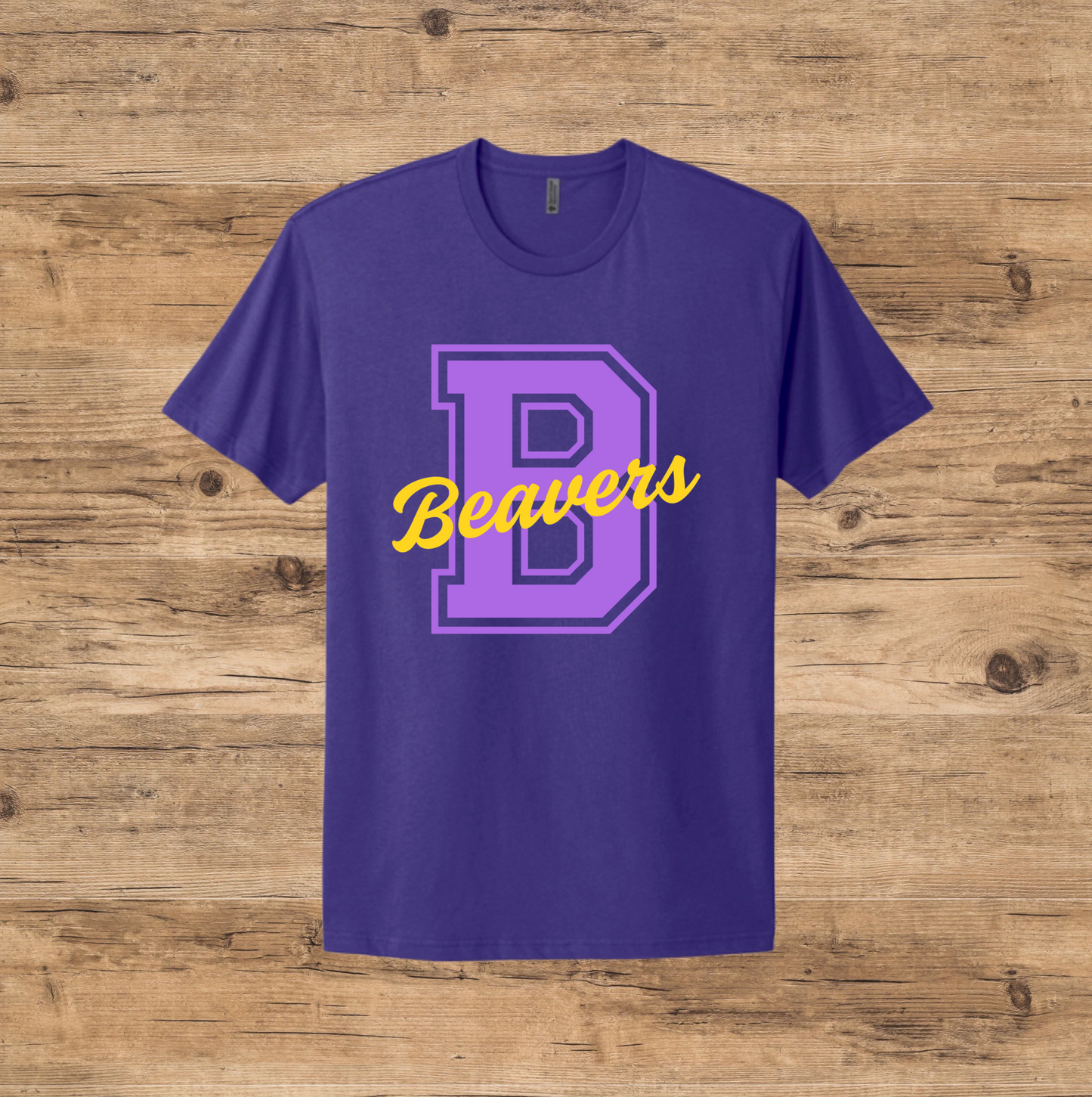 Varsity Letter Mascot Tee + Crewneck