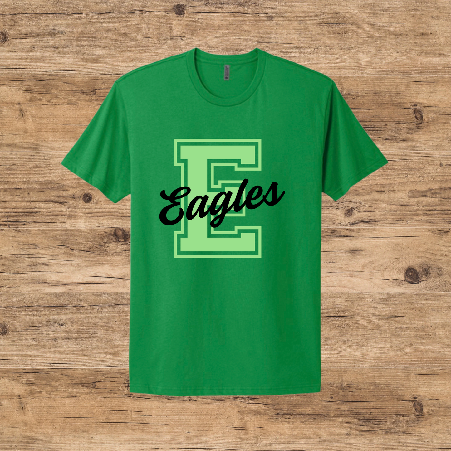 Varsity Letter Mascot Tee + Crewneck