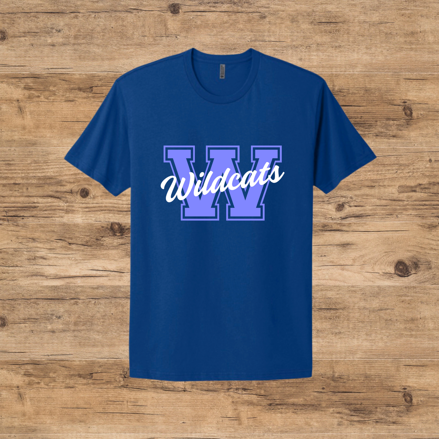 Varsity Letter Mascot Tee + Crewneck