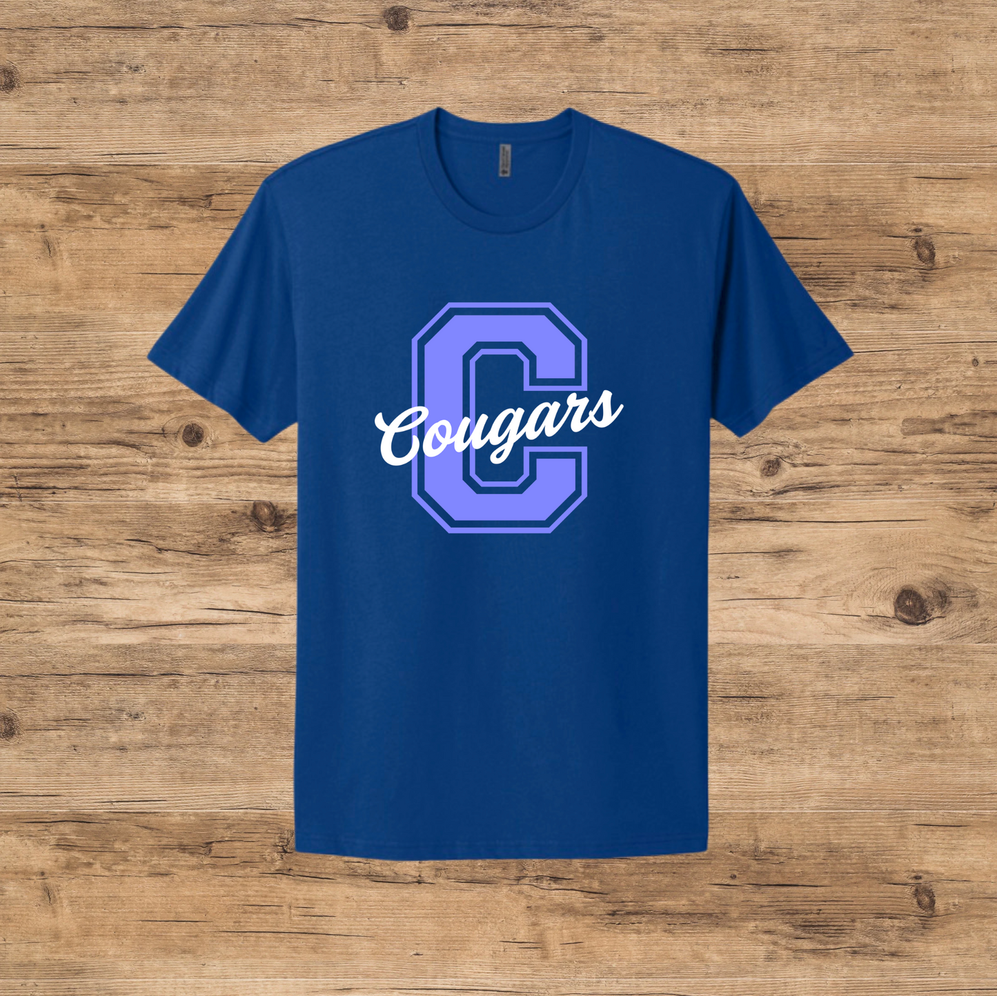 Varsity Letter Mascot Tee + Crewneck