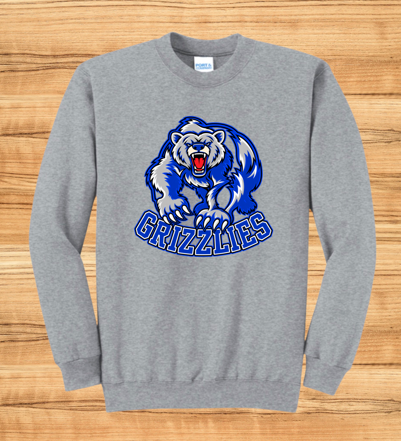 Grizzlies Spirit Crewneck | FREE Custom Name Option
