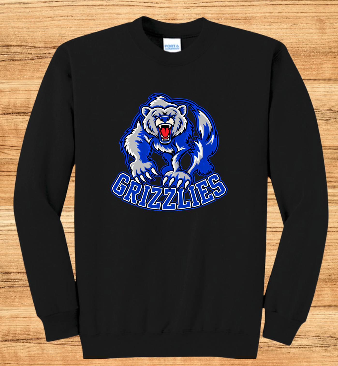 Grizzlies Spirit Crewneck | FREE Custom Name Option