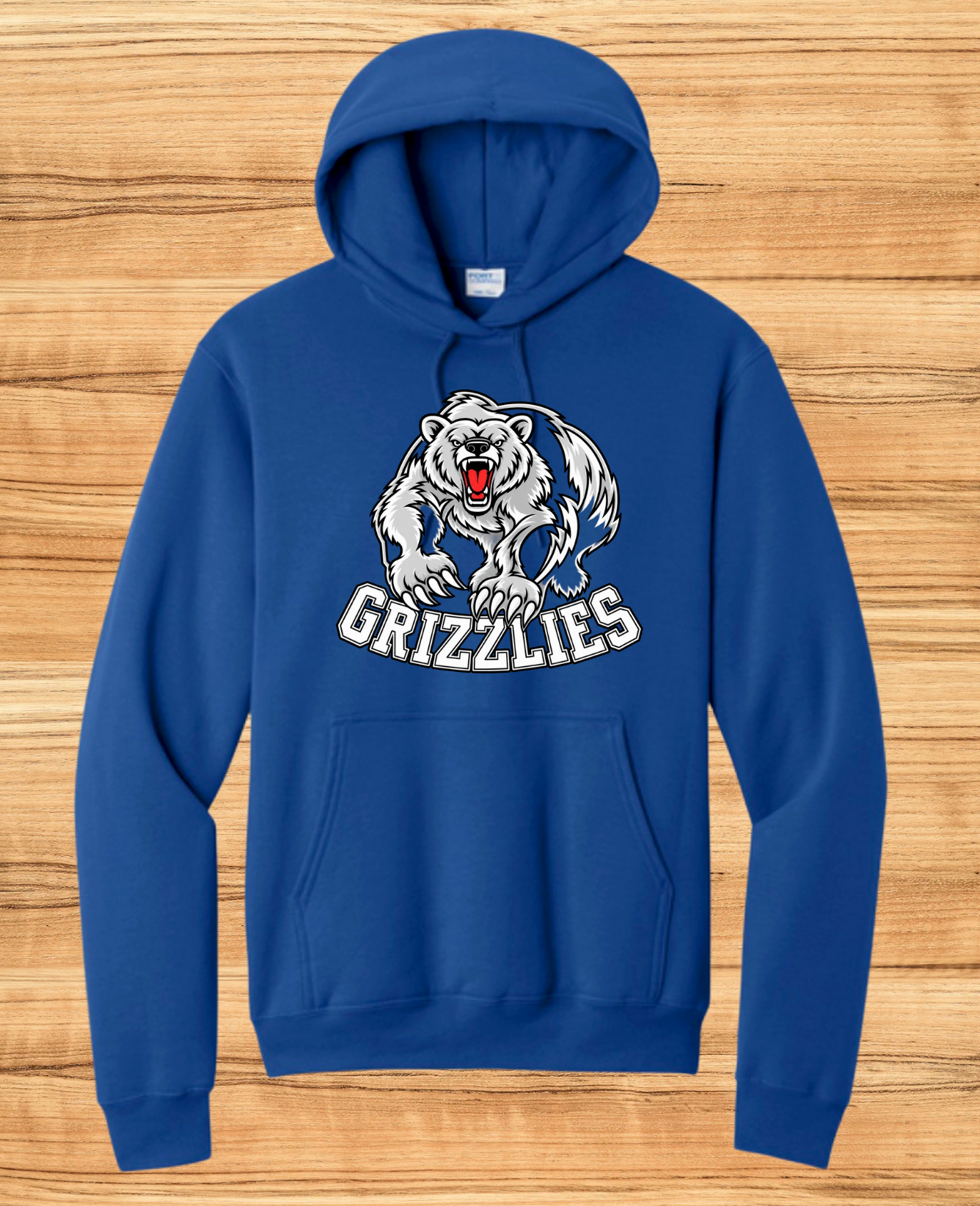 Grizzlies Spirit Hoodie | FREE Custom Name Option