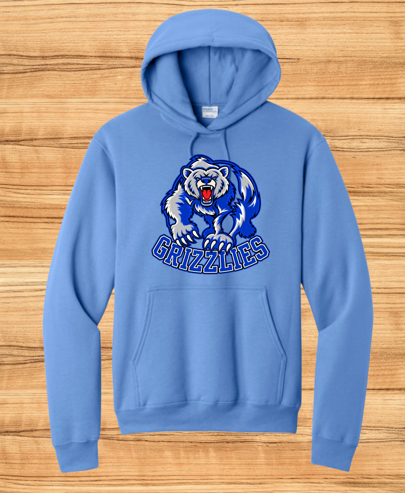 Grizzlies Spirit Hoodie | FREE Custom Name Option