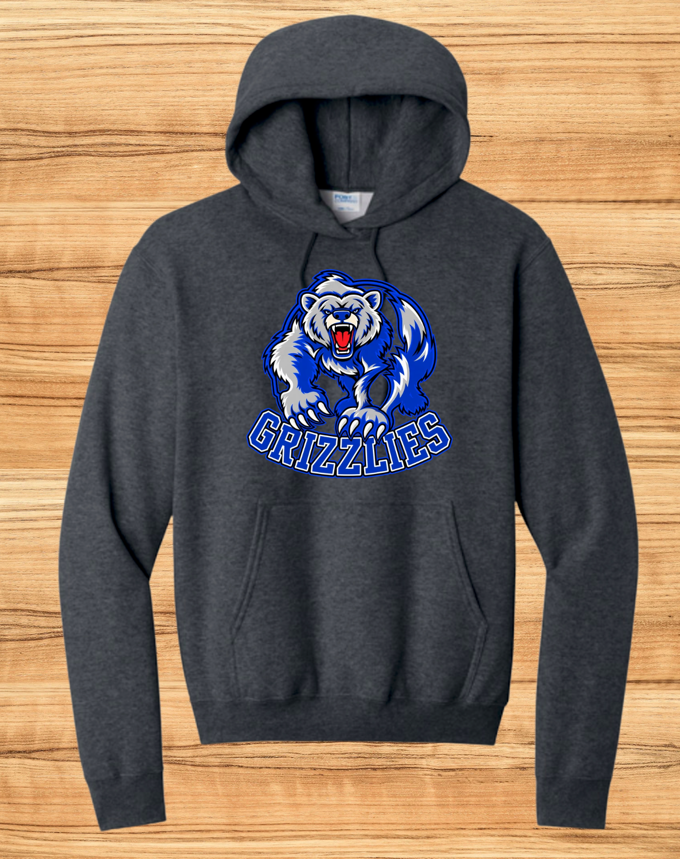 Grizzlies Spirit Hoodie | FREE Custom Name Option