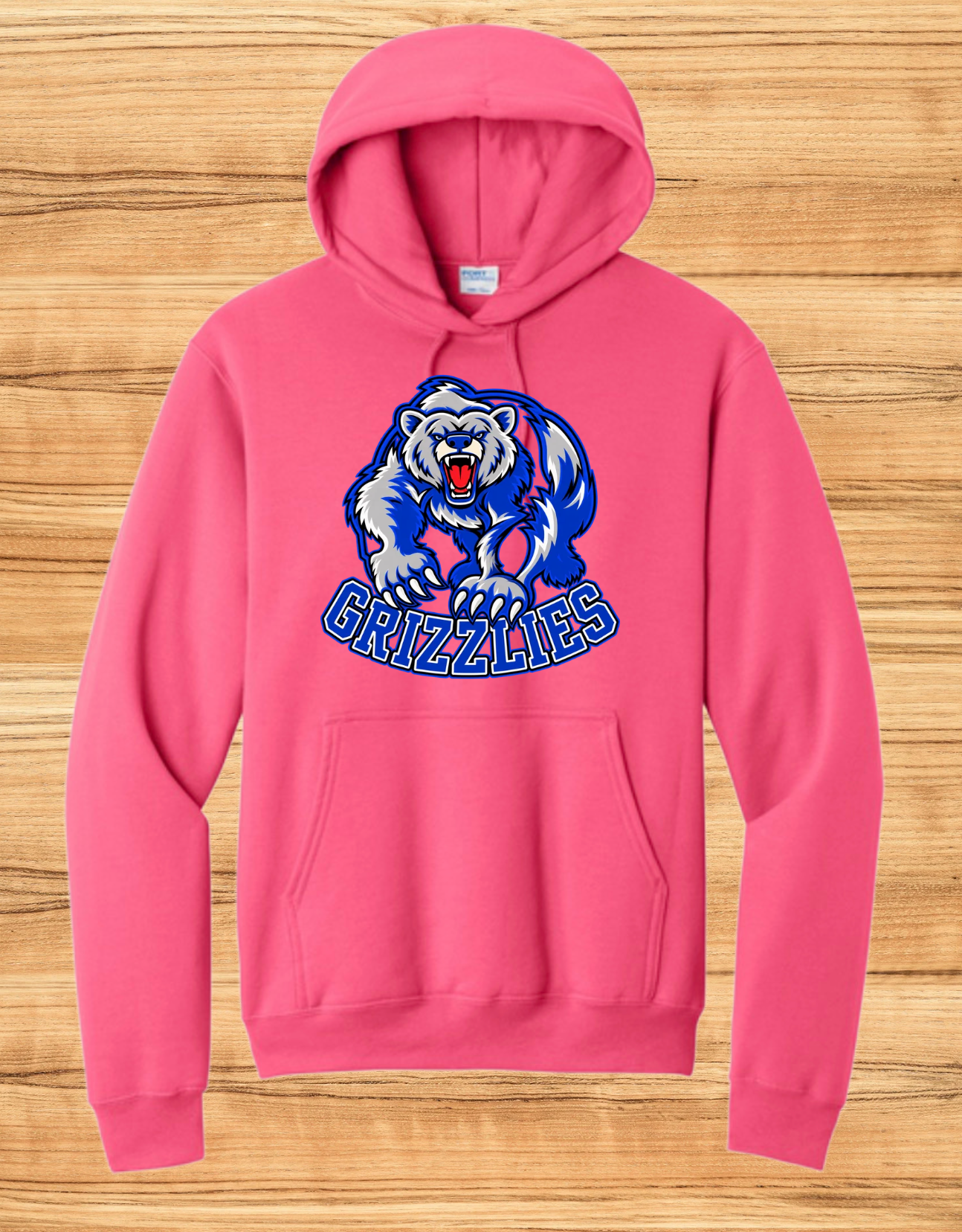 Grizzlies Spirit Hoodie | FREE Custom Name Option